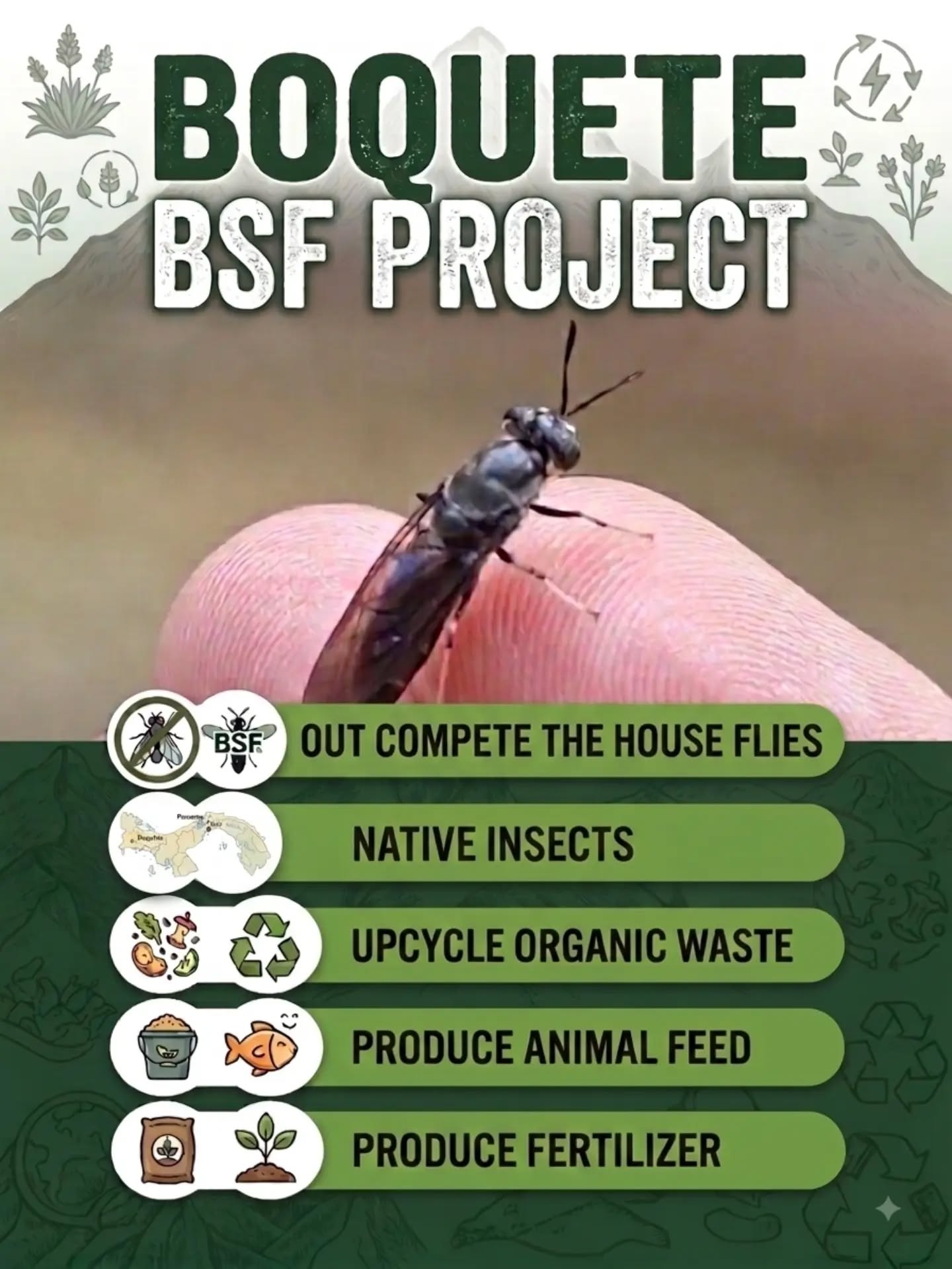 Draft Boquete BSF Project outreach flyer (work in progress)